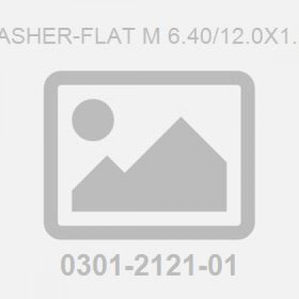 Washer-Flat M 6.40/12.0X1.5T